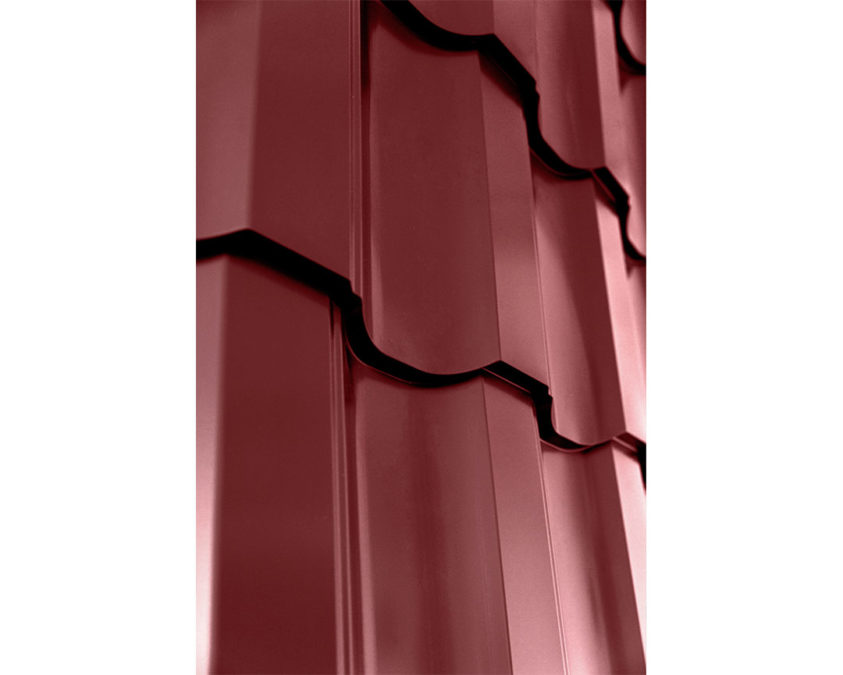 Modular metal roof tile 